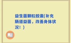 益生菌颗粒胶囊(补充肠道益菌，改善身体状况！)