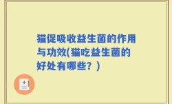 猫促吸收益生菌的作用与功效(猫吃益生菌的好处有哪些？)