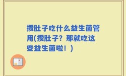 攒肚子吃什么益生菌管用(攒肚子？那就吃这些益生菌啦！)
