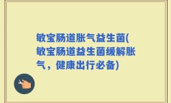 敏宝肠道胀气益生菌(敏宝肠道益生菌缓解胀气，健康出行必备)