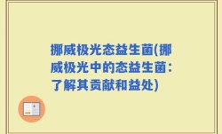 挪威极光态益生菌(挪威极光中的态益生菌：了解其贡献和益处)