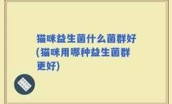 猫咪益生菌什么菌群好(猫咪用哪种益生菌群更好)
