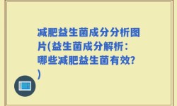 减肥益生菌成分分析图片(益生菌成分解析：哪些减肥益生菌有效？)