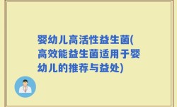 婴幼儿高活性益生菌(高效能益生菌适用于婴幼儿的推荐与益处)