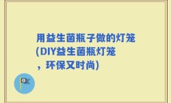 用益生菌瓶子做的灯笼(DIY益生菌瓶灯笼，环保又时尚)