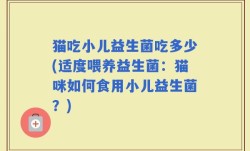 猫吃小儿益生菌吃多少(适度喂养益生菌：猫咪如何食用小儿益生菌？)