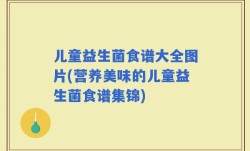 儿童益生菌食谱大全图片(营养美味的儿童益生菌食谱集锦)