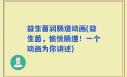 益生菌润肠道动画(益生菌，愉悦肠道！一个动画为你讲述)