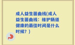 成人益生菌曲线(成人益生菌曲线：维护肠道健康的最佳时间是什么时候？)