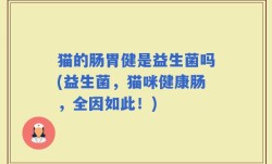 猫的肠胃健是益生菌吗(益生菌，猫咪健康肠，全因如此！)