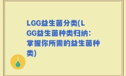 LGG益生菌分类(LGG益生菌种类归纳：掌握你所需的益生菌种类)