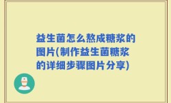 益生菌怎么熬成糖浆的图片(制作益生菌糖浆的详细步骤图片分享)