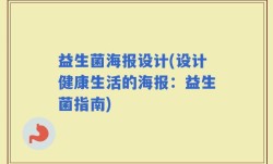 益生菌海报设计(设计健康生活的海报：益生菌指南)