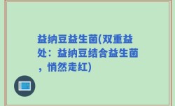益纳豆益生菌(双重益处：益纳豆结合益生菌，悄然走红)