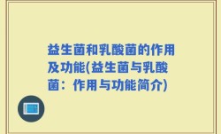 益生菌和乳酸菌的作用及功能(益生菌与乳酸菌：作用与功能简介)