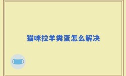 猫咪拉羊粪蛋怎么解决