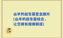 山羊奶益生菌套盒图片(山羊奶益生菌组合，让您拥有健康肠道)