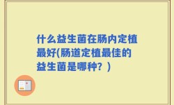 什么益生菌在肠内定植最好(肠道定植最佳的益生菌是哪种？)