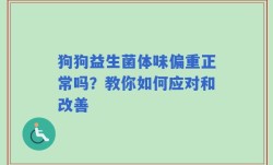 狗狗益生菌体味偏重正常吗？教你如何应对和改善