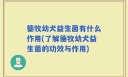 德牧幼犬益生菌有什么作用(了解德牧幼犬益生菌的功效与作用)