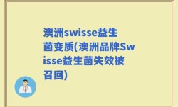 澳洲swisse益生菌变质(澳洲品牌Swisse益生菌失效被召回)