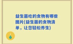 益生菌吃的食物有哪些图片(益生菌的食物清单，让您轻松养生)