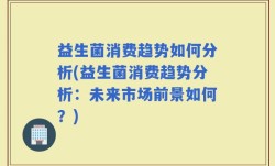 益生菌消费趋势如何分析(益生菌消费趋势分析：未来市场前景如何？)