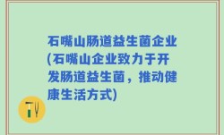 石嘴山肠道益生菌企业(石嘴山企业致力于开发肠道益生菌，推动健康生活方式)