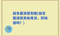 益生菌滴管刻度(益生菌滴管具体用法，你知道吗？)