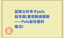 蓝骑士好鼻子puls益生菌(重塑肠道菌群——Puls益生菌的魔法)