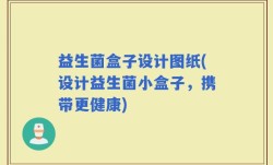 益生菌盒子设计图纸(设计益生菌小盒子，携带更健康)