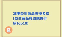减肥益生菌品牌排名榜(益生菌品牌减肥排行榜top10)