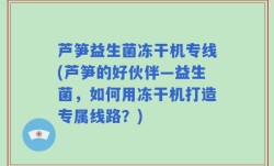 芦笋益生菌冻干机专线(芦笋的好伙伴—益生菌，如何用冻干机打造专属线路？)