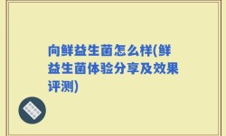 向鲜益生菌怎么样(鲜益生菌体验分享及效果评测)