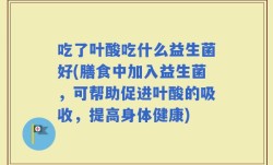 吃了叶酸吃什么益生菌好(膳食中加入益生菌，可帮助促进叶酸的吸收，提高身体健康)