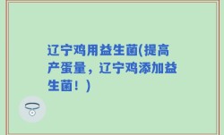 辽宁鸡用益生菌(提高产蛋量，辽宁鸡添加益生菌！)
