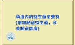 肠道内的益生菌主要有(增加肠道益生菌，改善肠道健康)