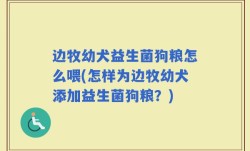 边牧幼犬益生菌狗粮怎么喂(怎样为边牧幼犬添加益生菌狗粮？)