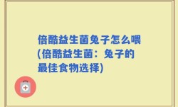 倍酷益生菌兔子怎么喂(倍酷益生菌：兔子的最佳食物选择)