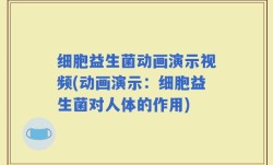 细胞益生菌动画演示视频(动画演示：细胞益生菌对人体的作用)