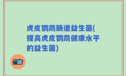 虎皮鹦鹉肠道益生菌(提高虎皮鹦鹉健康水平的益生菌)