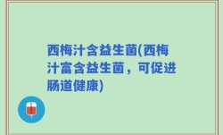 西梅汁含益生菌(西梅汁富含益生菌，可促进肠道健康)