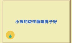 小孩的益生菌啥牌子好