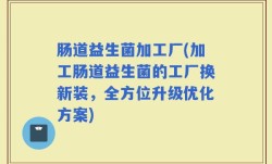肠道益生菌加工厂(加工肠道益生菌的工厂换新装，全方位升级优化方案)