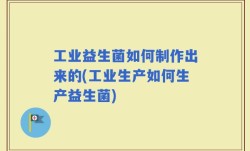 工业益生菌如何制作出来的(工业生产如何生产益生菌)