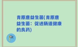 青原唐益生菌(青原唐益生菌：促进肠道健康的良药)