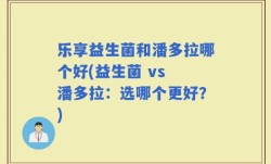乐享益生菌和潘多拉哪个好(益生菌 vs 潘多拉：选哪个更好？)