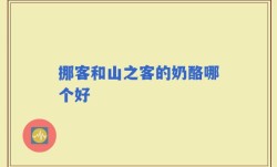 挪客和山之客的奶酪哪个好