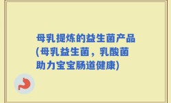 母乳提炼的益生菌产品(母乳益生菌，乳酸菌助力宝宝肠道健康)