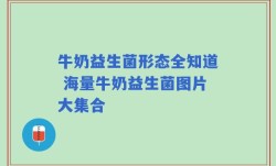 牛奶益生菌形态全知道 海量牛奶益生菌图片大集合